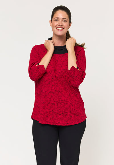 Pont Neuf PNSteffi Bluser 2600 Deep Red