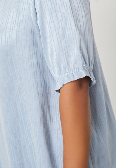 Pont Neuf PNTudi Bluser 5250 Soft Blue