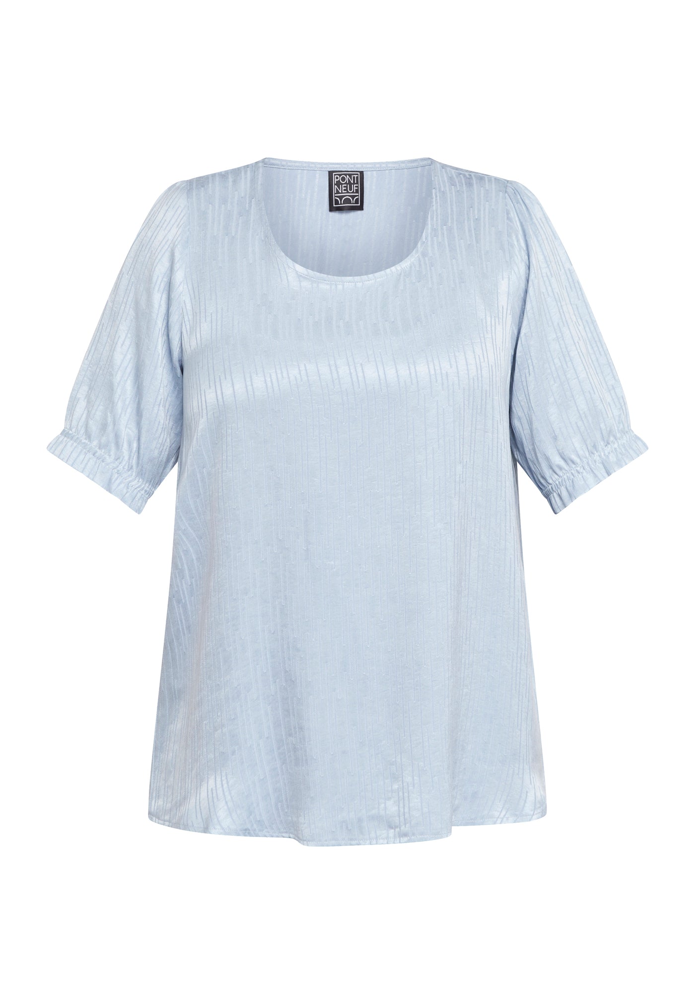 Pont Neuf PNTudi Bluser 5250 Soft Blue