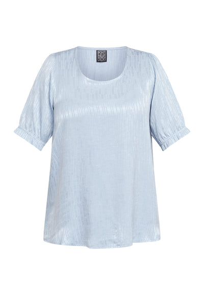 Pont Neuf PNTudi Bluser 5250 Soft Blue