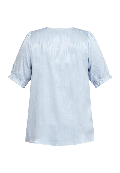 Pont Neuf PNTudi Bluser 5250 Soft Blue