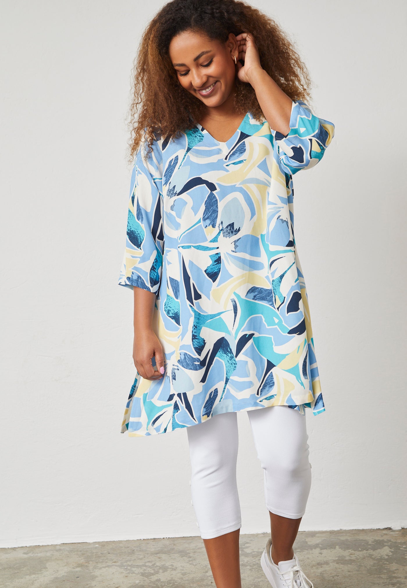 Pont Neuf PNTulia Tunikaer 5340 Ocean blue