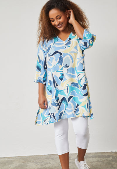 Pont Neuf PNTulia Tunikaer 5340 Ocean blue