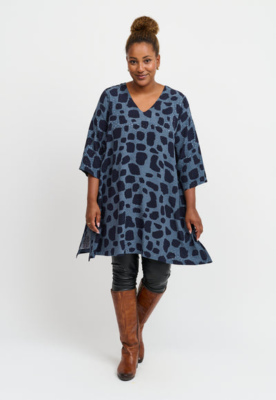 Pont Neuf PNTulia Tunikaer 5555 Steel Blue