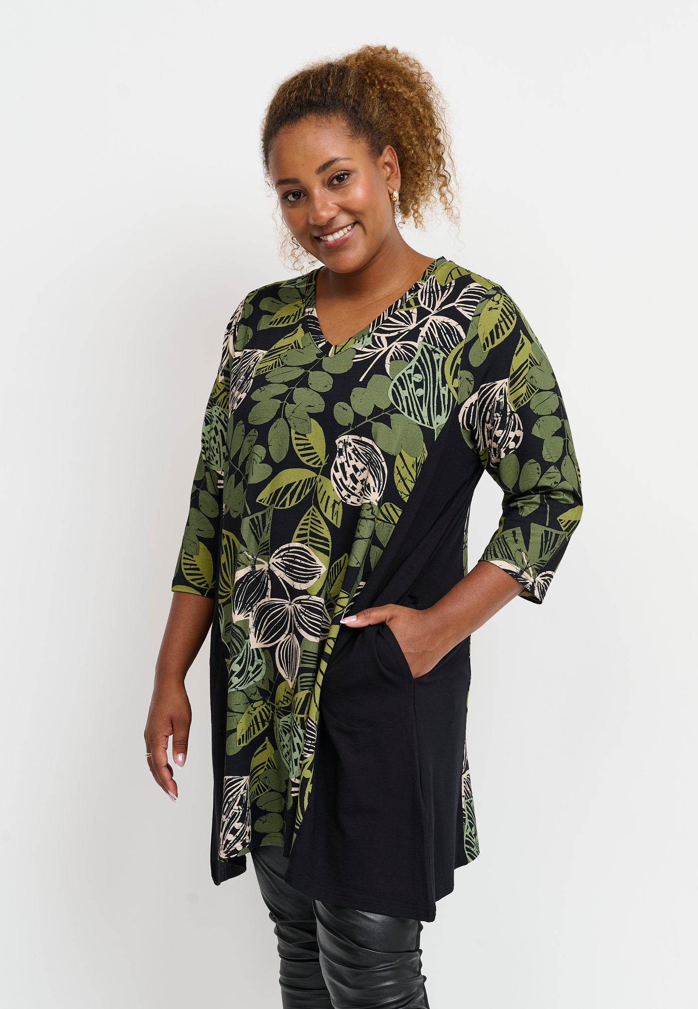 Pont Neuf PNTusja Tunikaer 3620 Forest Green