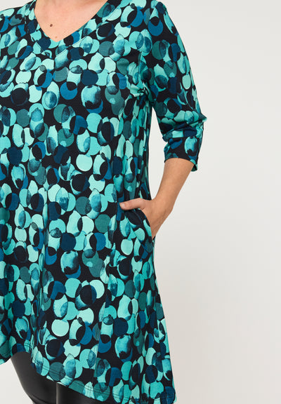 Pont Neuf PNTusja Tunikaer 5052 Petrol Blue