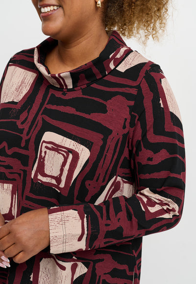 Pont Neuf PNUma Tunikaer 2999 BORDEAUX RED