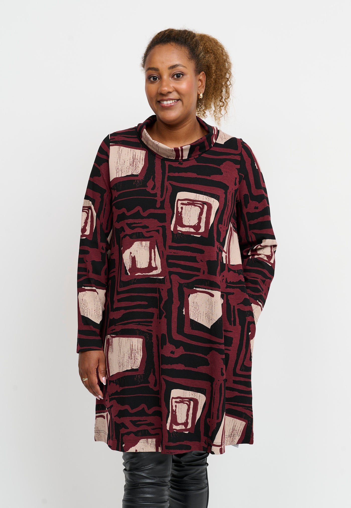 Pont Neuf PNUma Tunikaer 2999 BORDEAUX RED