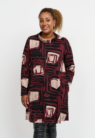 Pont Neuf PNUma Tunikaer 2999 BORDEAUX RED