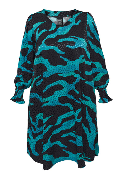 Pont Neuf PNViva Kjoler 5052 Petrol Blue