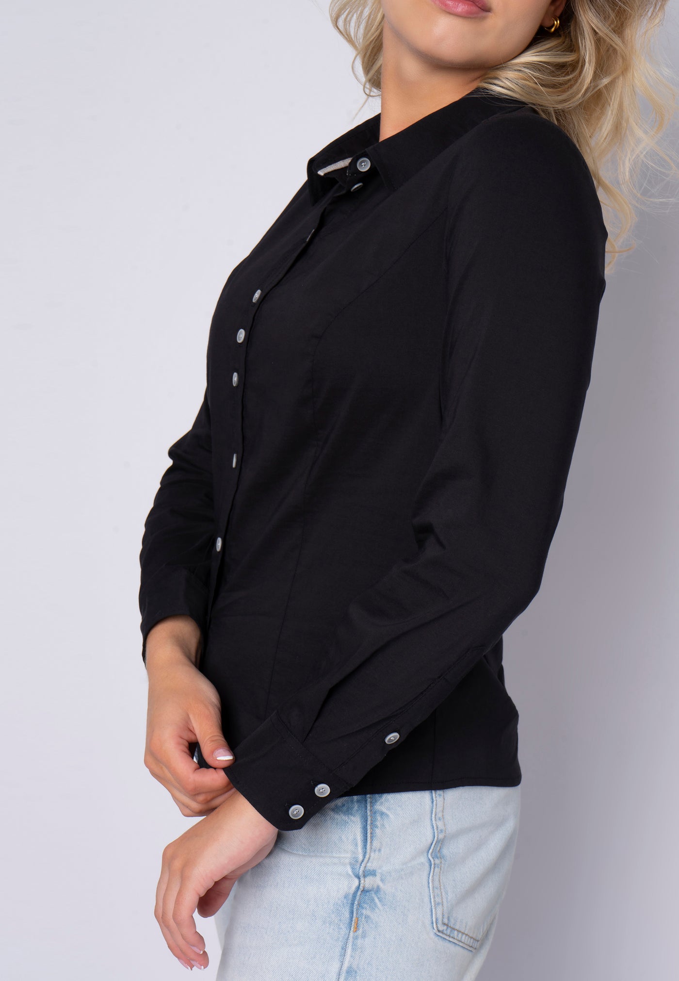 SHIRTMAKER SHShirley Skjortebluser 005 Black