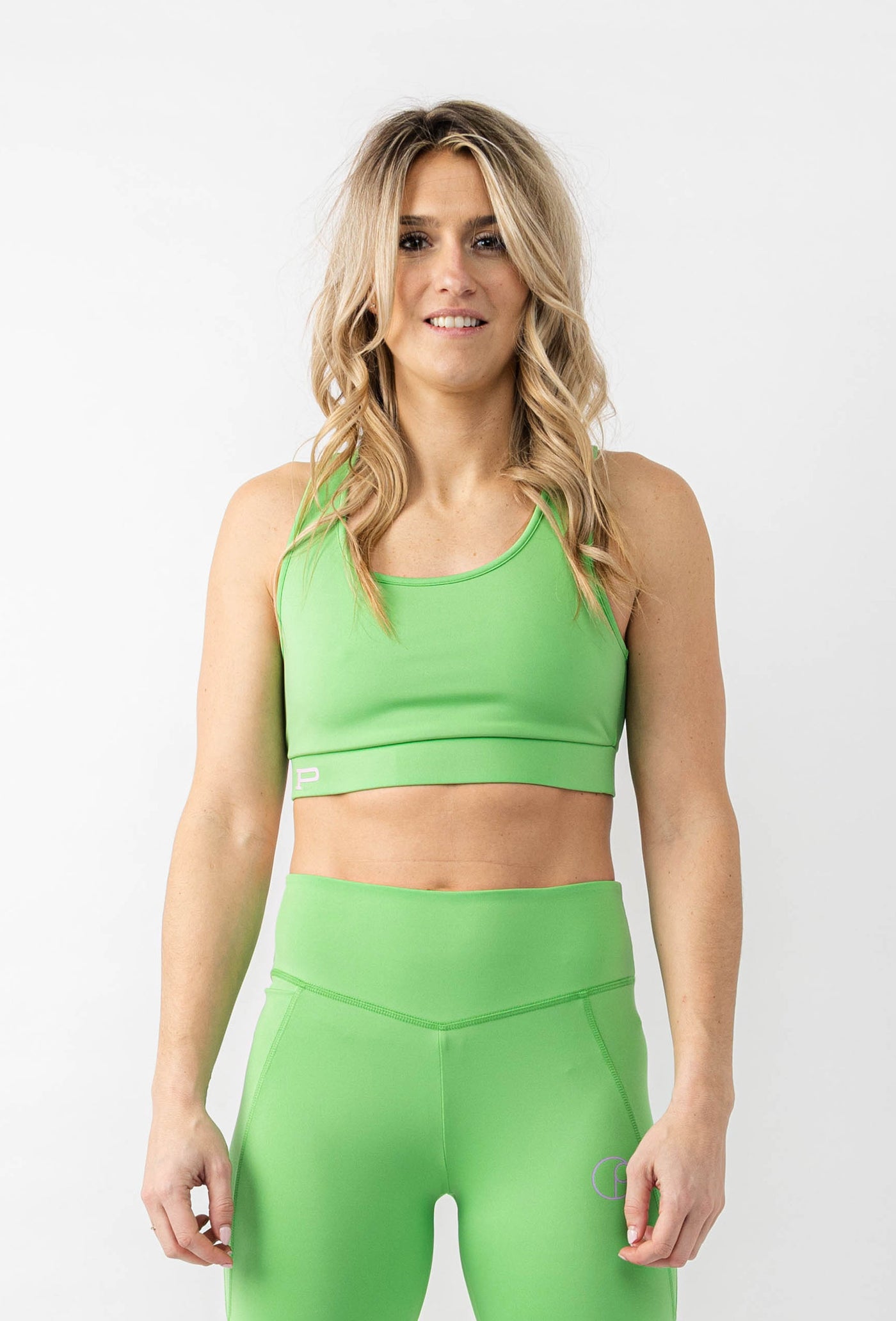 Polman Sports Bra Toppe 614 Fresh Green