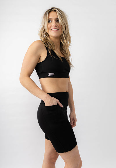 Polman Sports Bra Toppe 999 Black