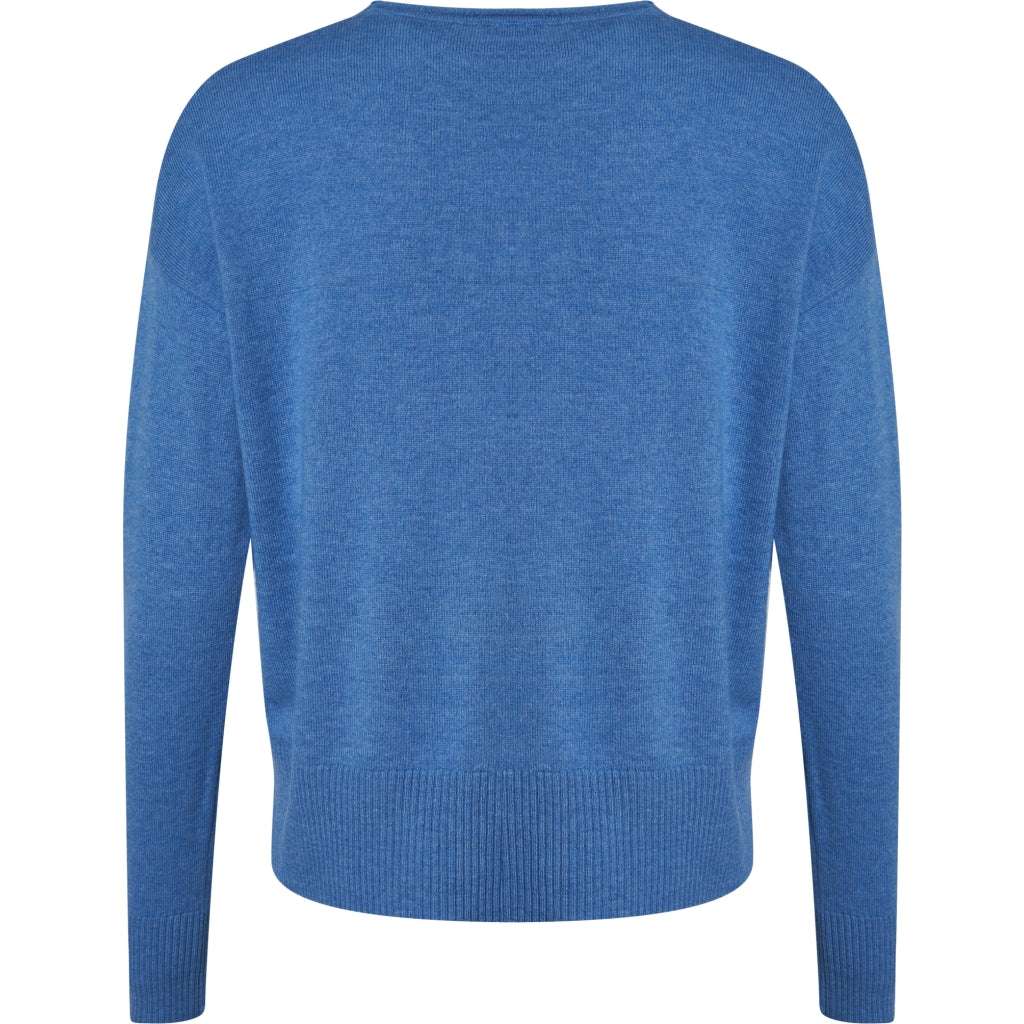 Lind Anna Knit Pullover 519311 Sea Blue