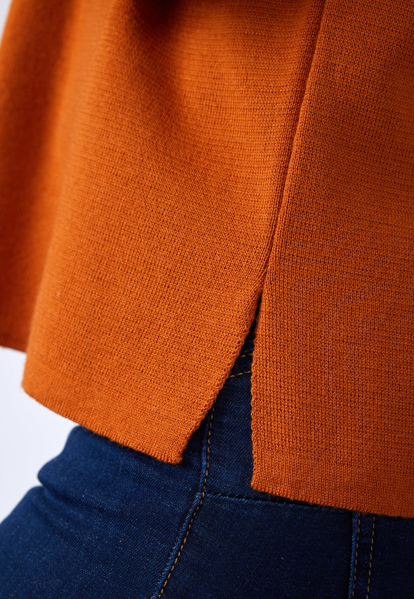 Lind Beth Knit Pullover 299 Orange