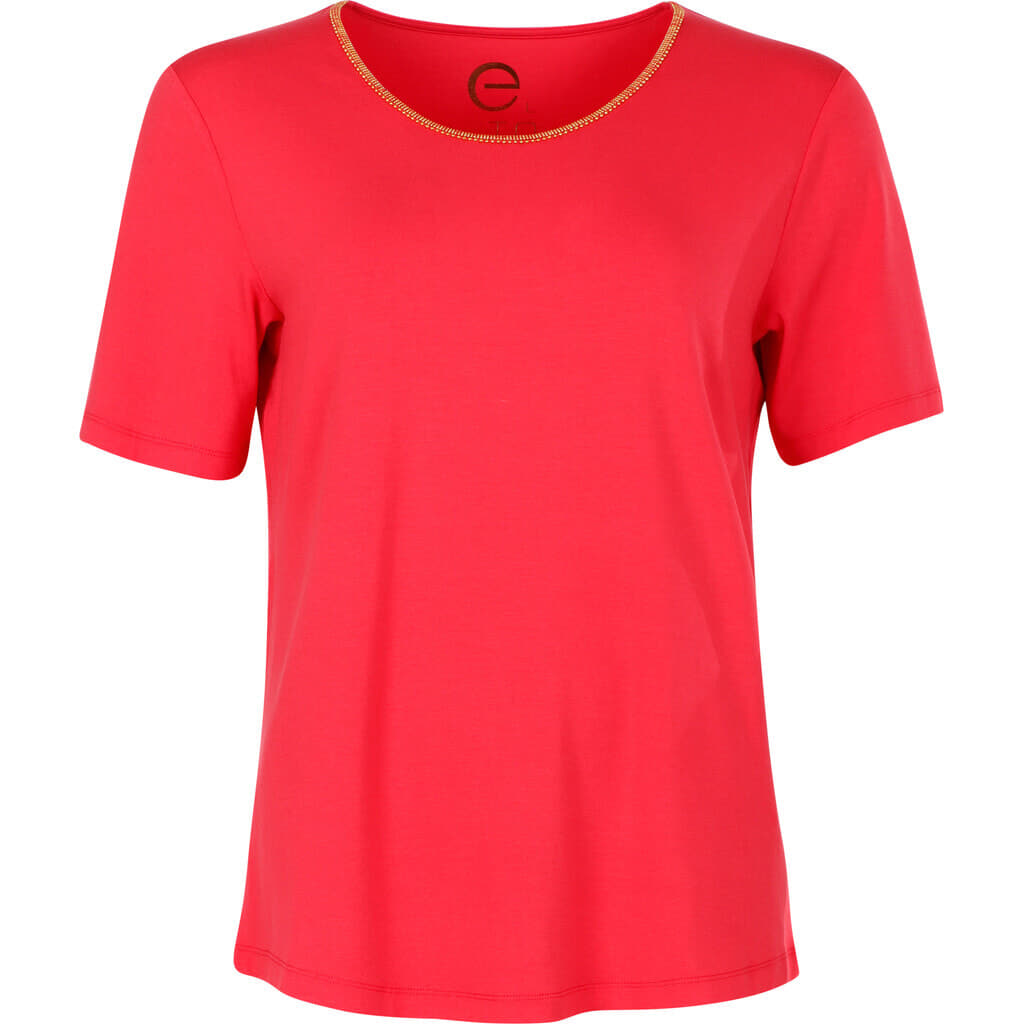 Elton ETZoe T-Shirt 018 Coral red