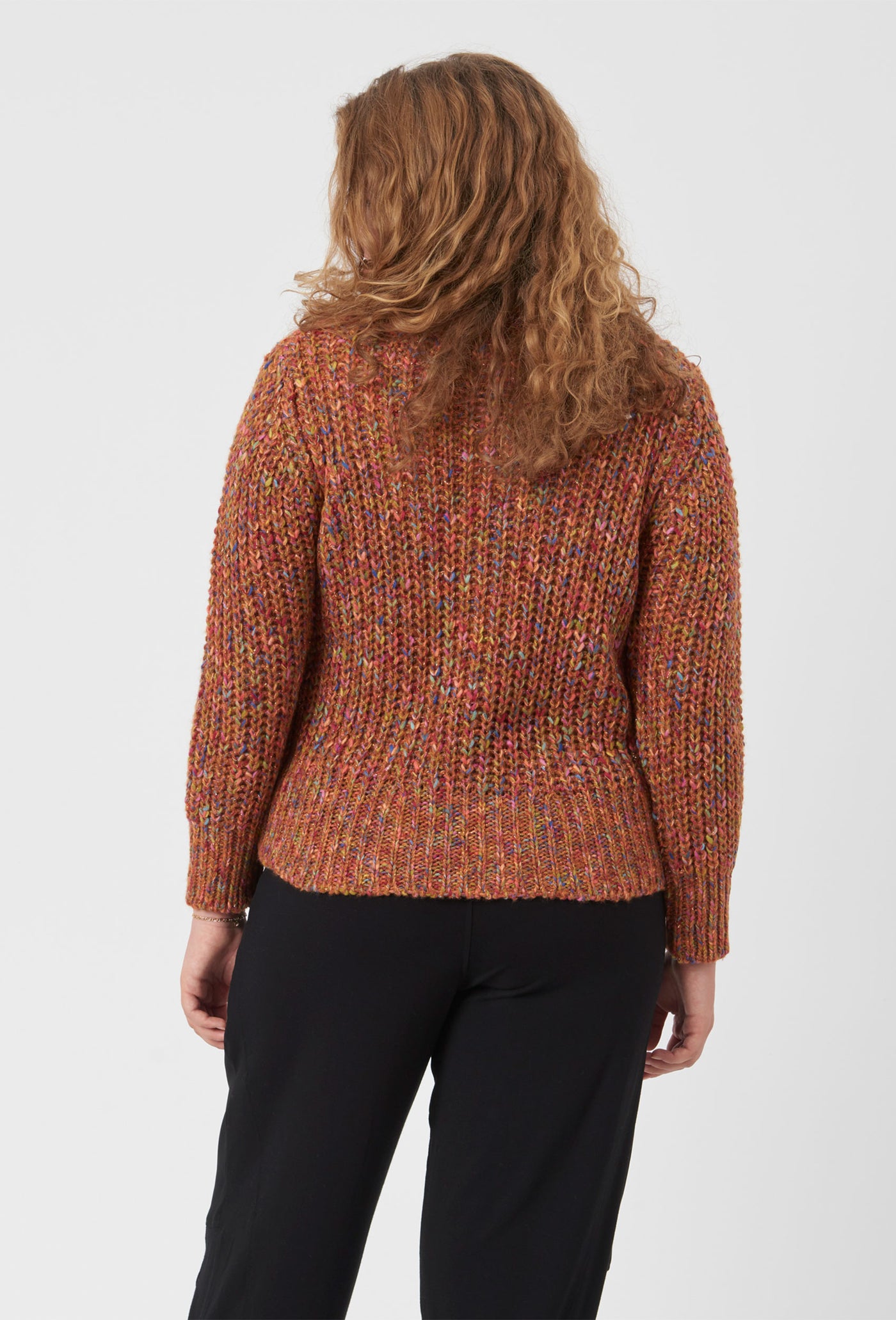 Pont Neuf PNKiwi Knit Pullover 316 Burned red